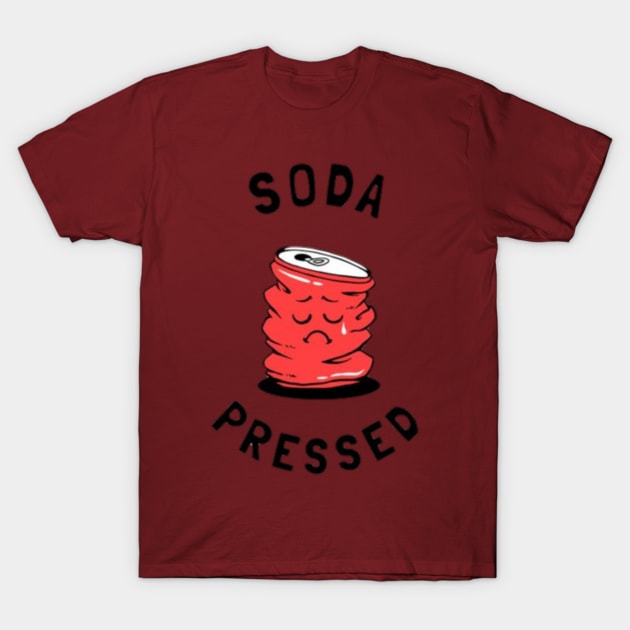 soda pressed T-Shirt by Ceritaku